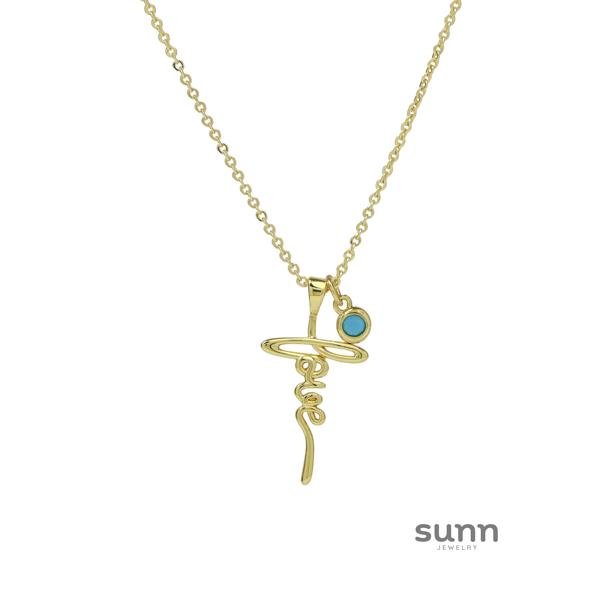 Lorna Dainty Birthstone Necklace [14CO3E1Y]