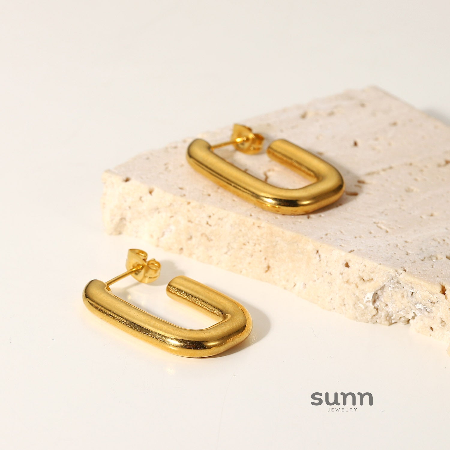 Loryn Geometric Square Earrings [9T354T32]