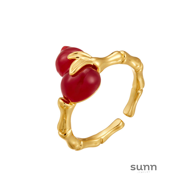 Lourdes Fulu Gourd Open Ring [XZHWN1DK]