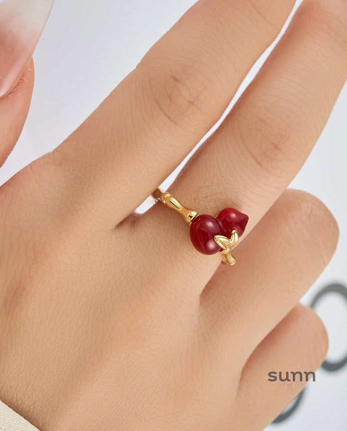 Lourdes Fulu Gourd Open Ring [0OBP4WLI]