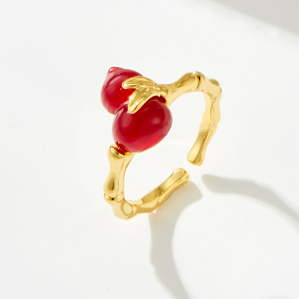Lourdes Fulu Gourd Open Ring [UW4UDIU7]
