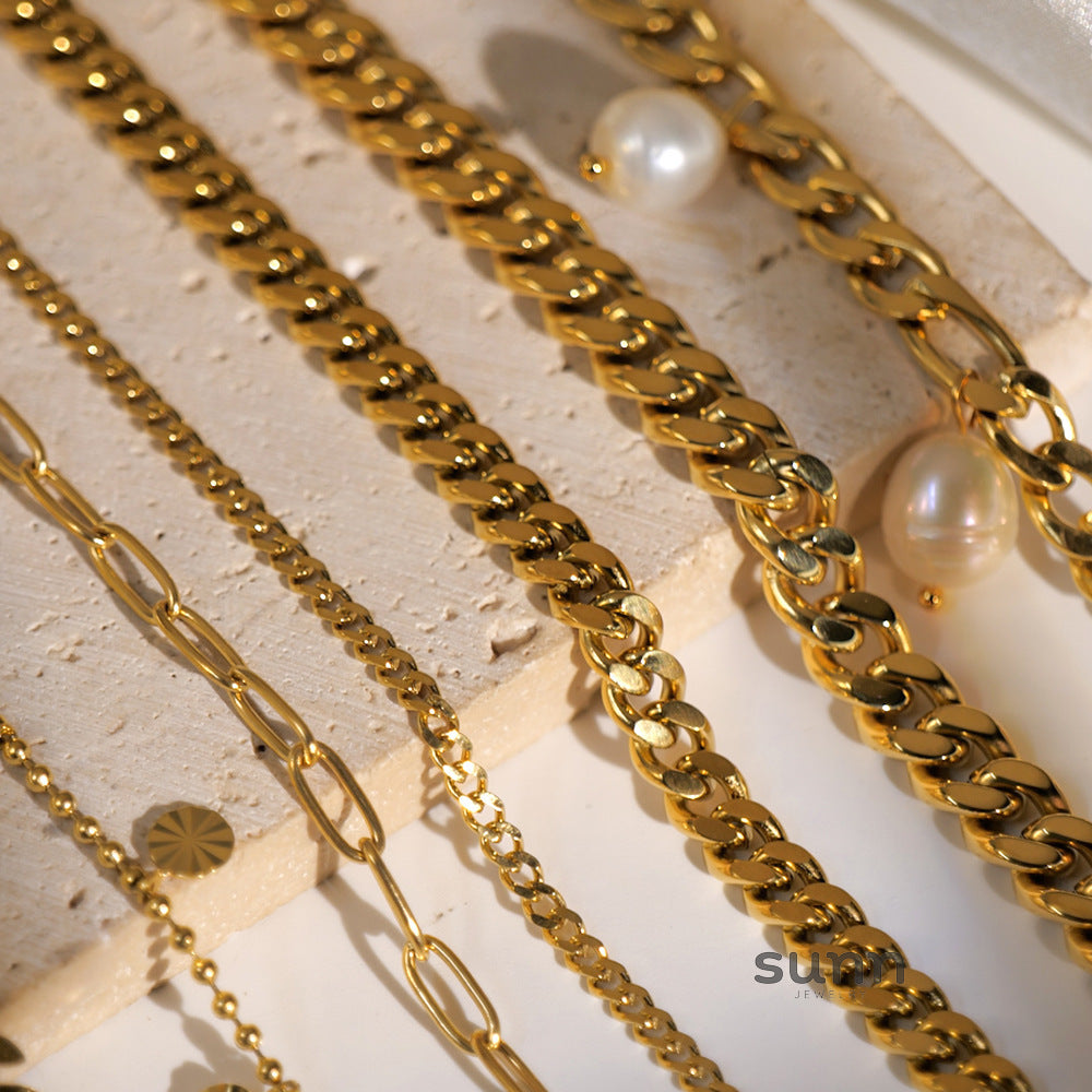 Lourdes Gold Cross Anklet [RXMBQGZB]