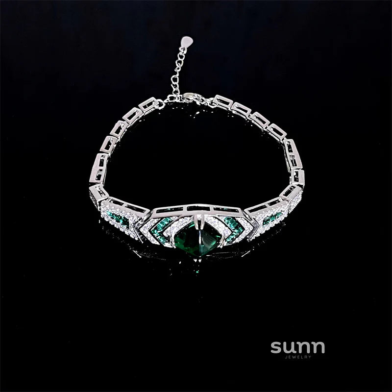 Lourdes Statement Zircon Bracelet