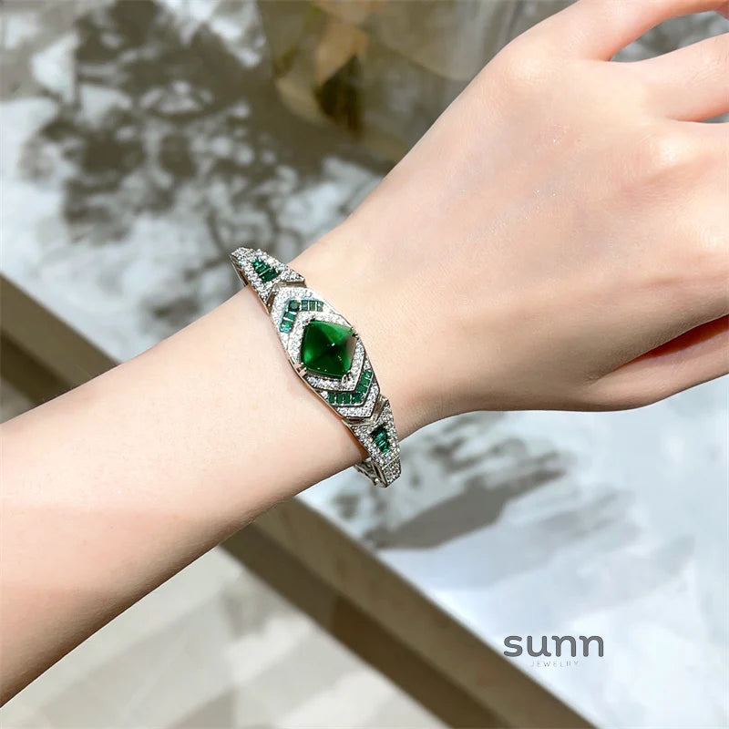 Lourdes Statement Zircon Bracelet