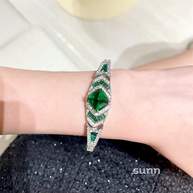 Lourdes Statement Zircon Bracelet