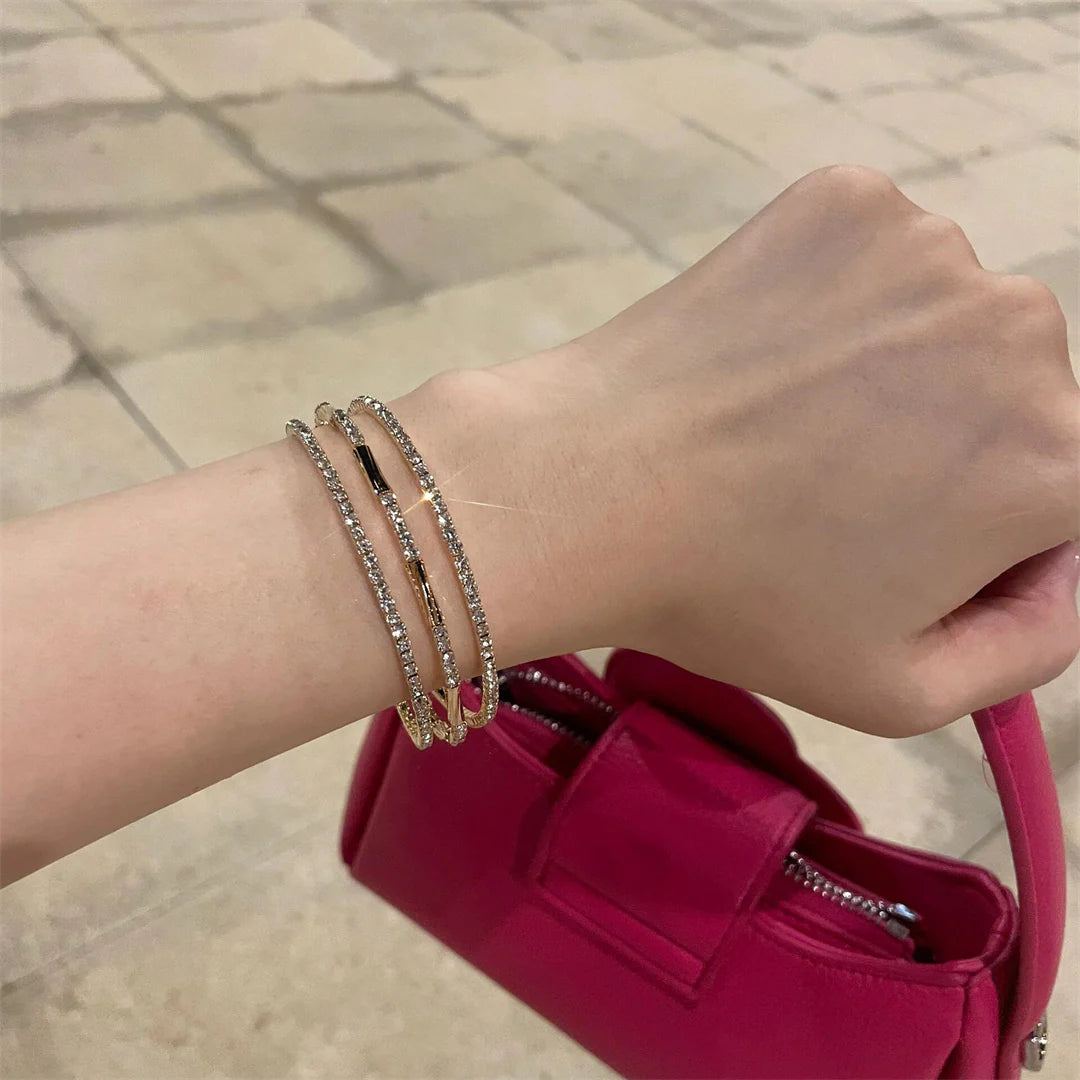 Lowen Layered Gold Zircon Bracelet