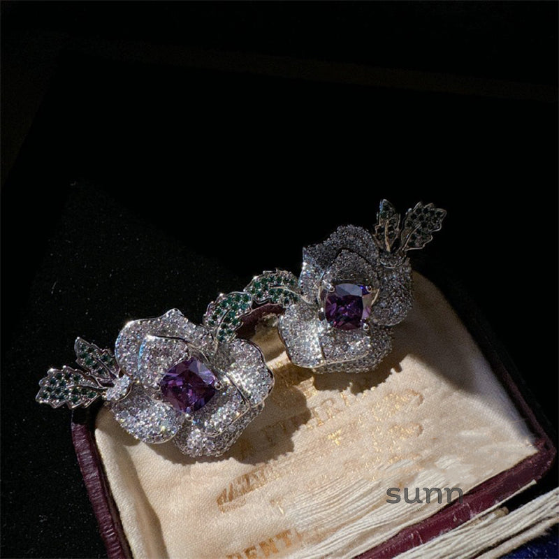 Loyal Iris Bloom Jewelry Set [DCYATTL5]