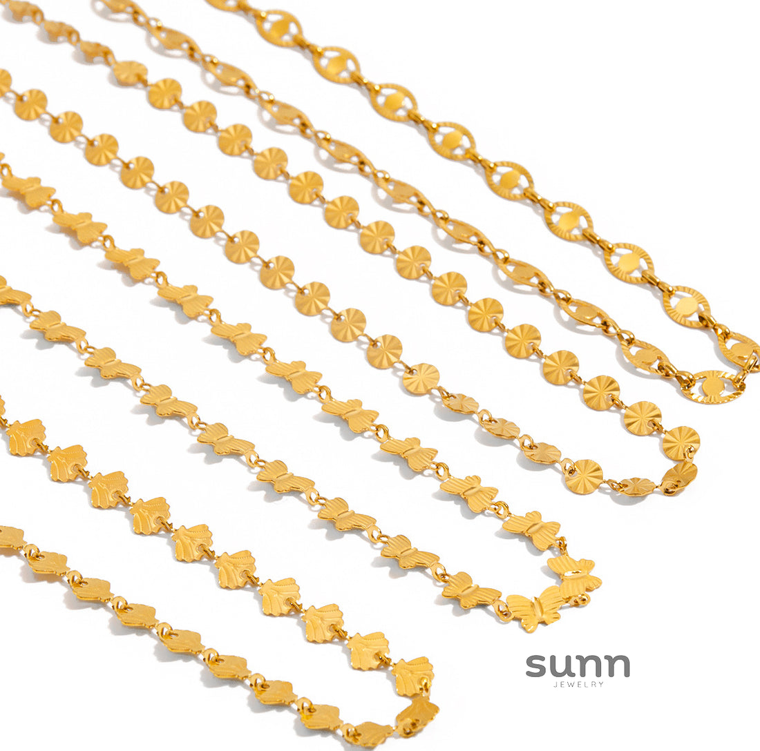 Lucca Butterfly Charm Necklace [5PTW35QB]