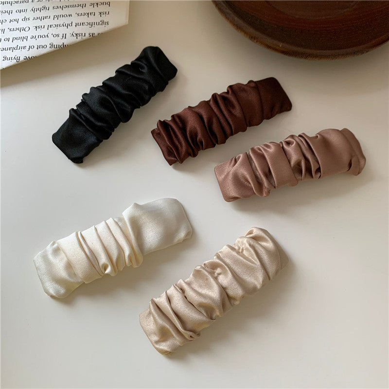 Luci Pleated Bow Hair Clip [O3XV9PPP]