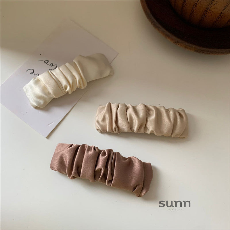 Luci Pleated Bow Hair Clip [O3XV9PPP]