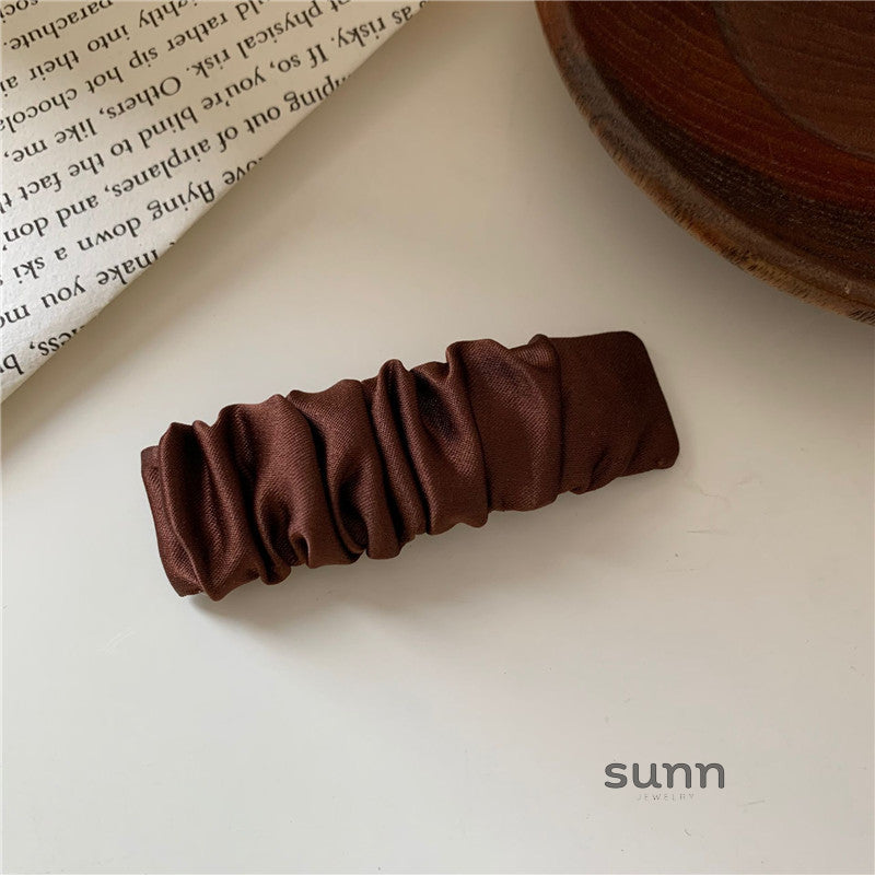 Luci Pleated Bow Hair Clip [NGW4L8TZ]