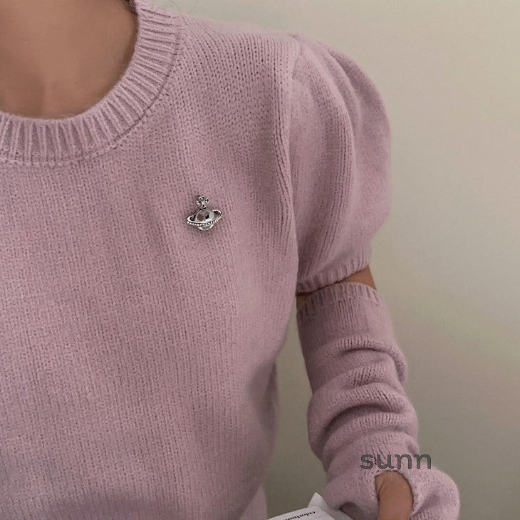 Luciana Sparkling Planet Brooch [HCK0Q831]