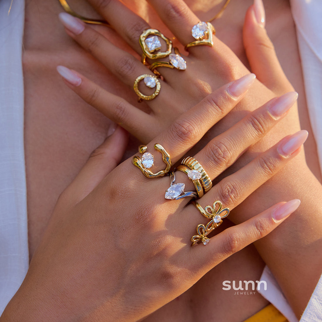 Lucille Elegant Zircon Ring [TRYNJ3KA]