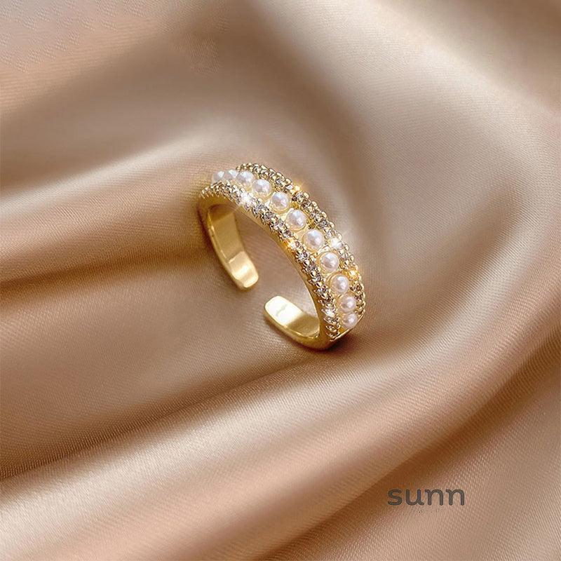 Lucy Delicate Adjustable Gold Ring [8FV7Z2WI]