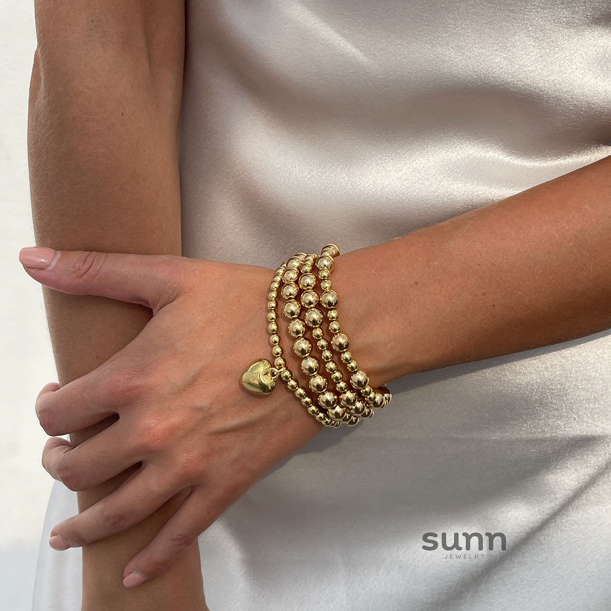 Lujain Bohemian Stacked Bracelets [Z15G9B9Z]