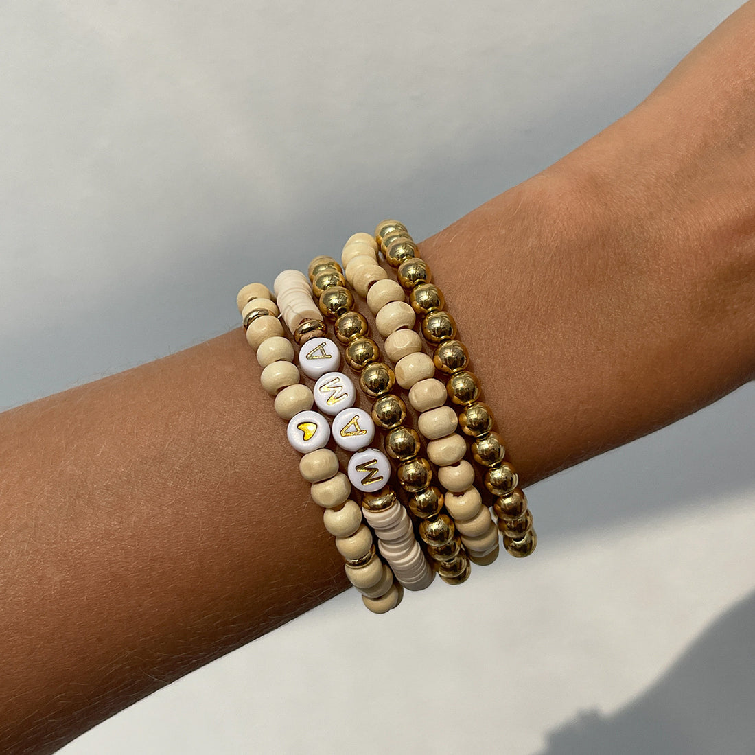 Lujain Bohemian Stacked Bracelets [3K9SL7Q3]