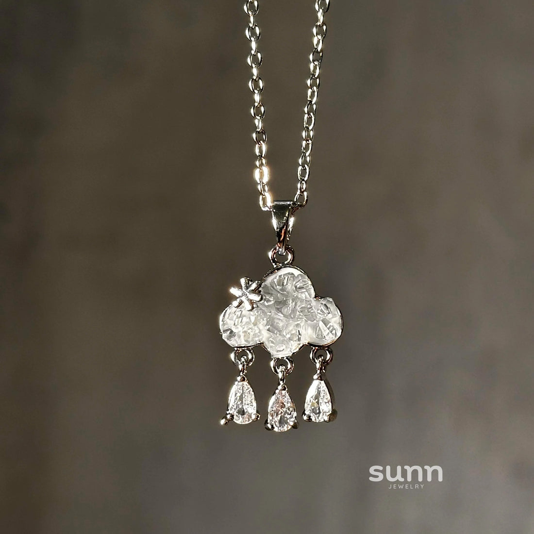 Lujain Celestial Cloud Necklace