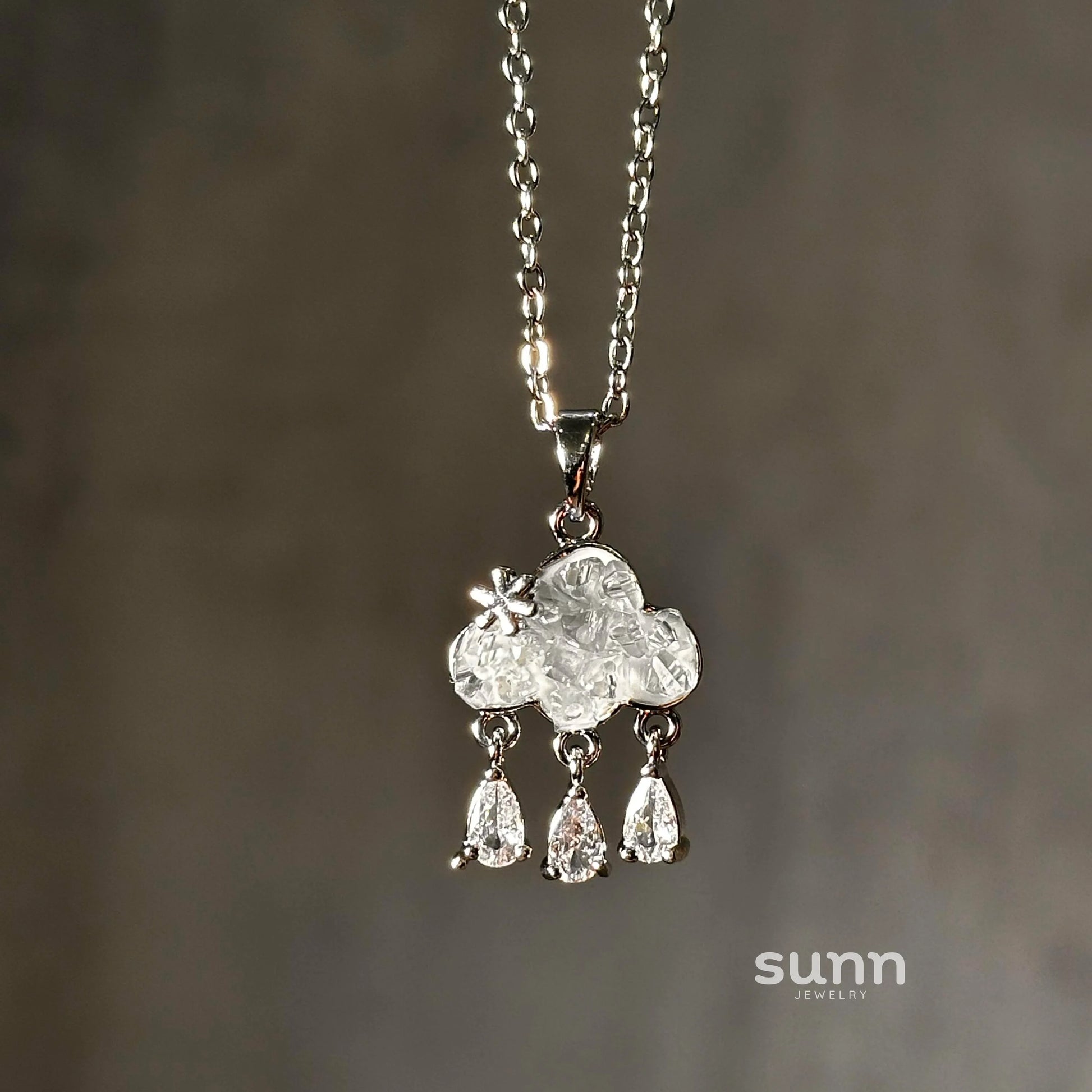 Lujain Celestial Cloud Necklace