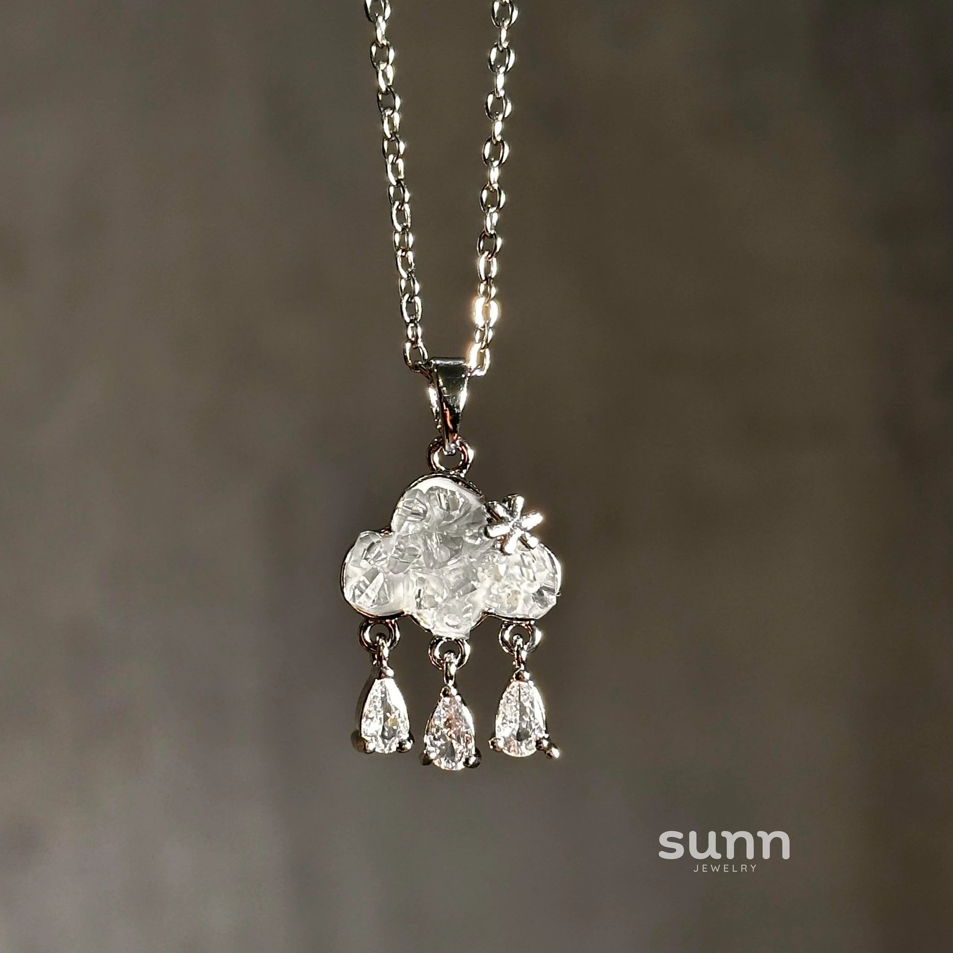 Lujain Celestial Cloud Necklace