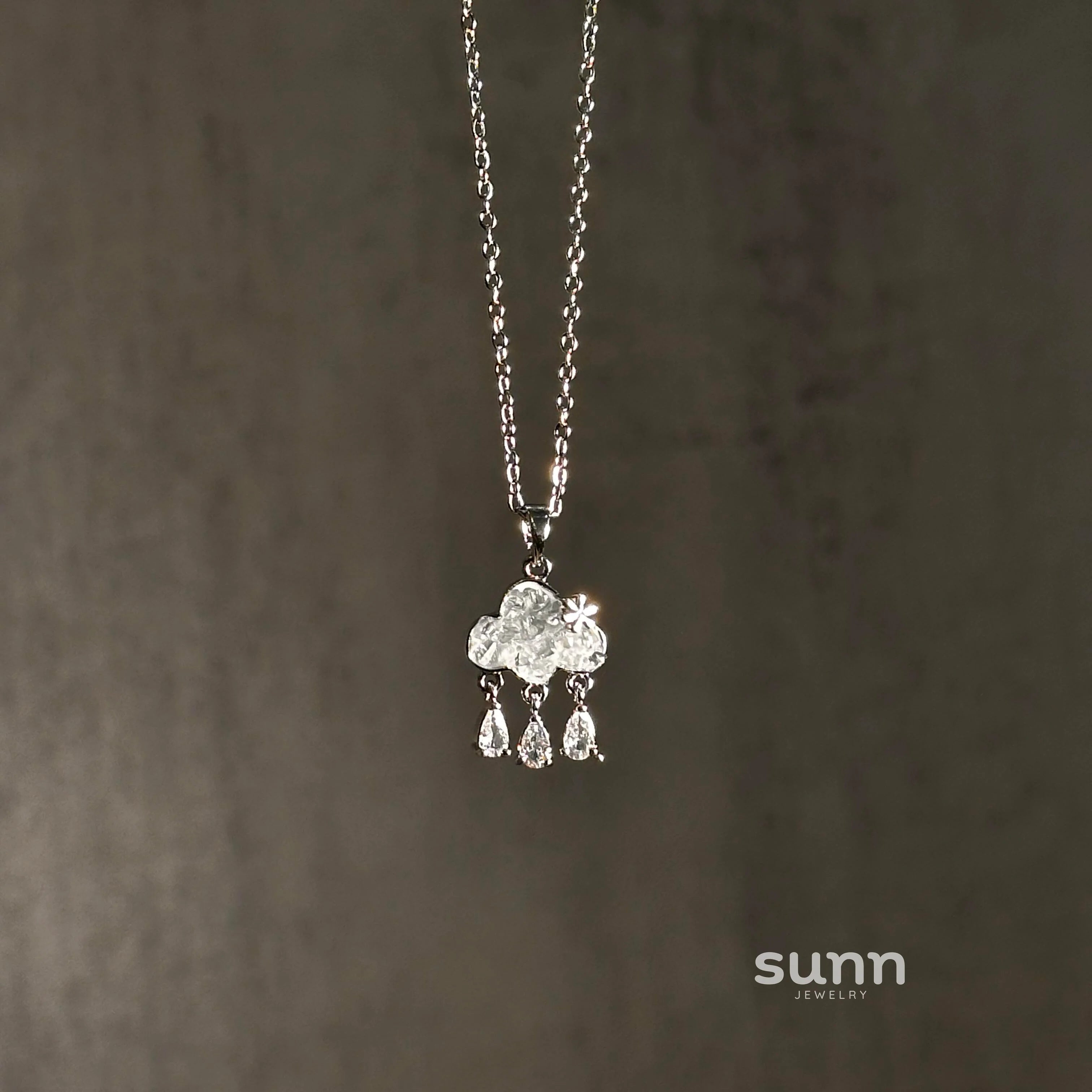 Lujain Celestial Cloud Necklace