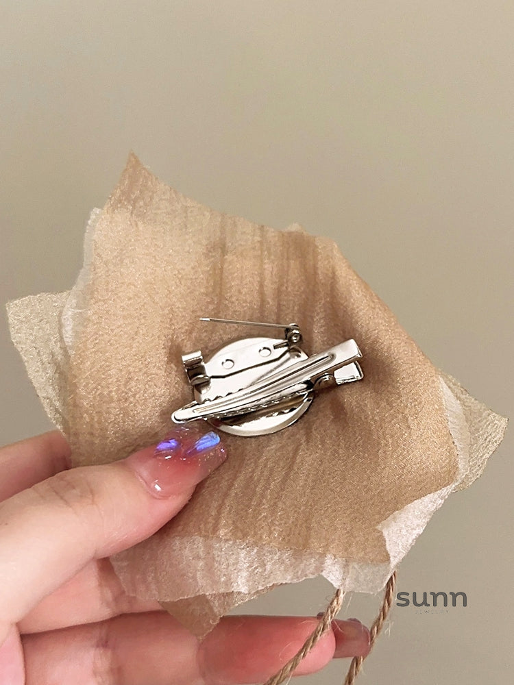 Lyanna Chinoiserie Floral Brooch [XW4BOY96]