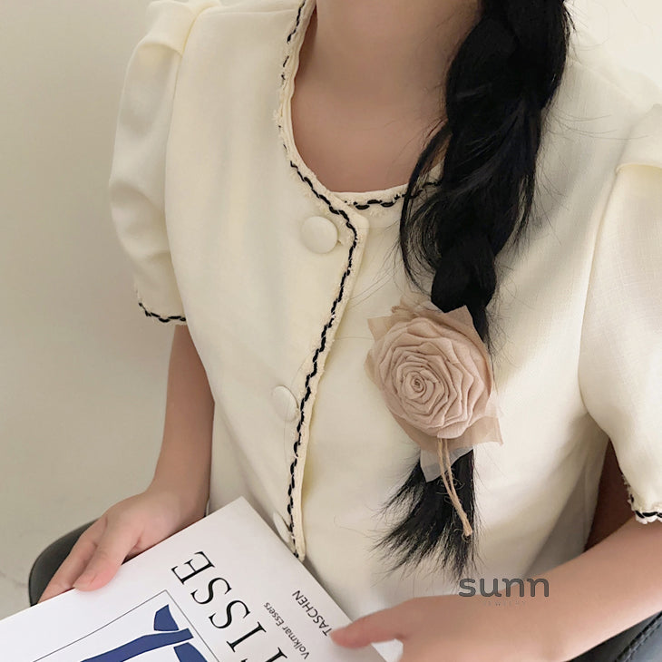 Lyanna Chinoiserie Floral Brooch [HQ0ASHCV]