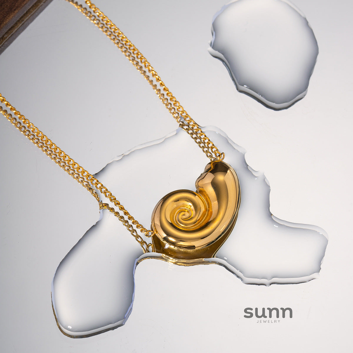 Lynn Layered Starfish Necklace [FXKMAL0M]