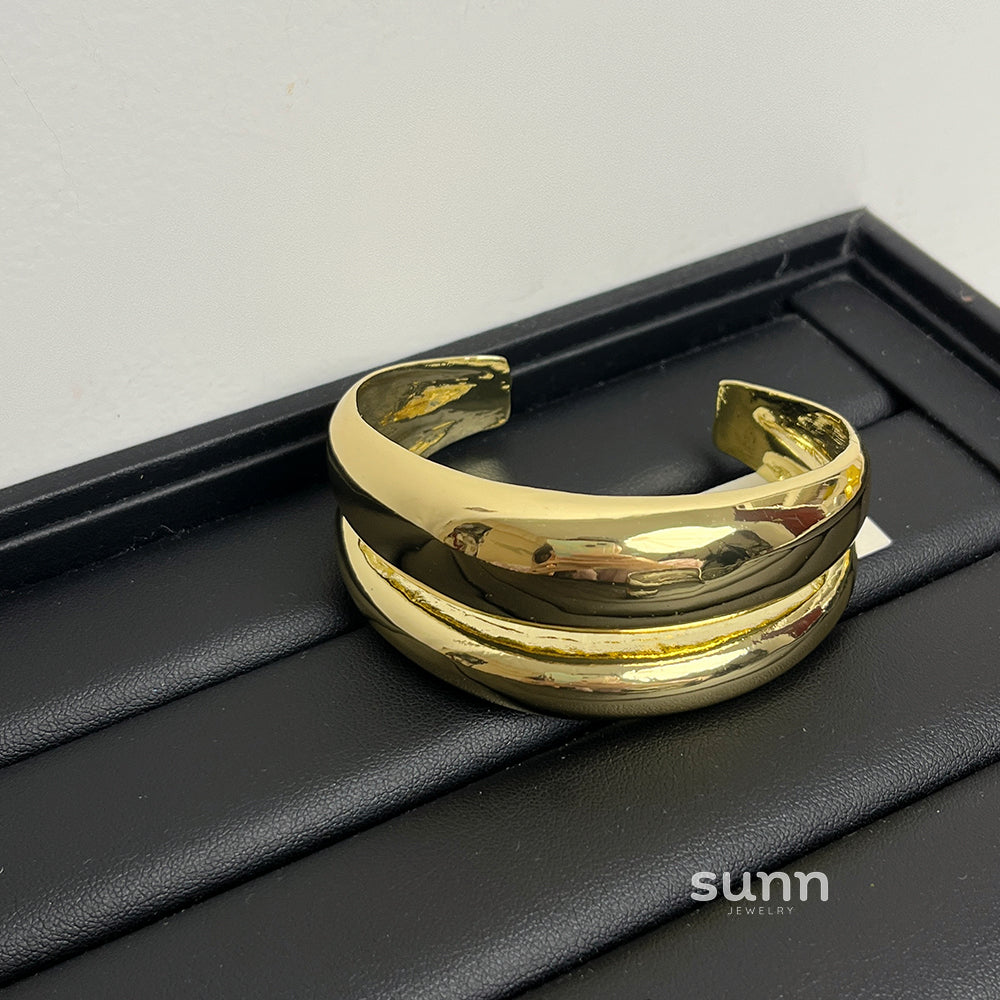 Mabel Sleek Layered Cuff [Q6BVOKNJ]