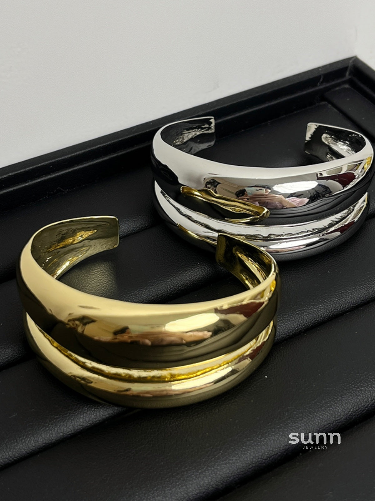 Mabel Sleek Layered Cuff [0OECJC6W]