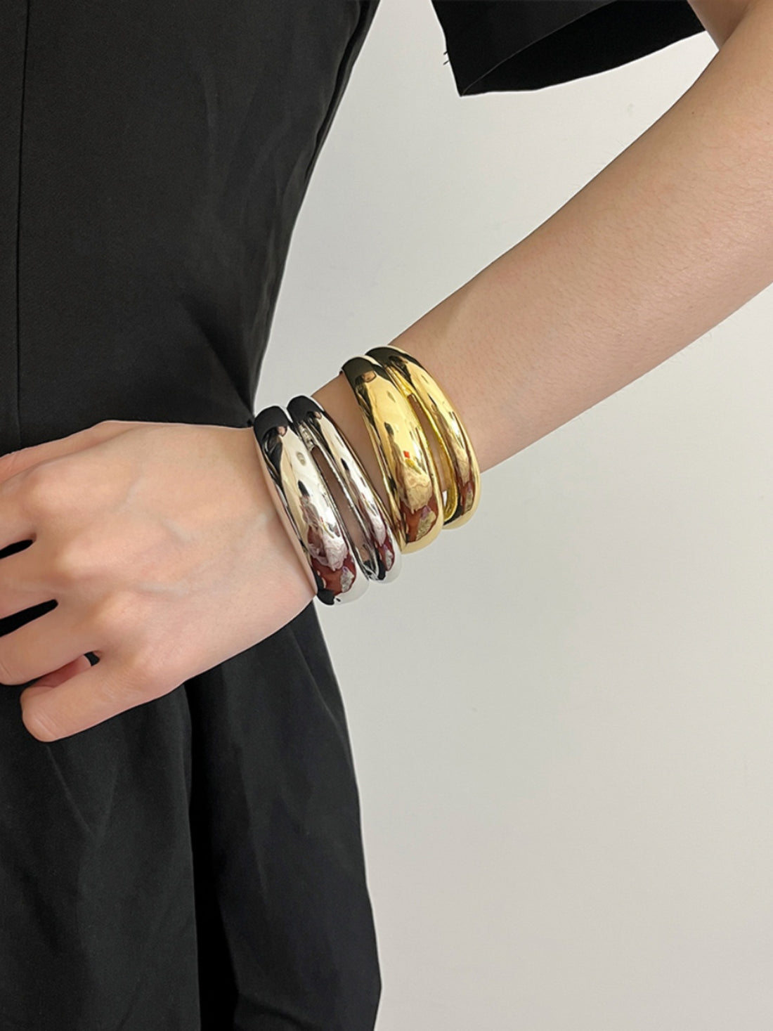 Mabel Sleek Layered Cuff [DY81TXOO]