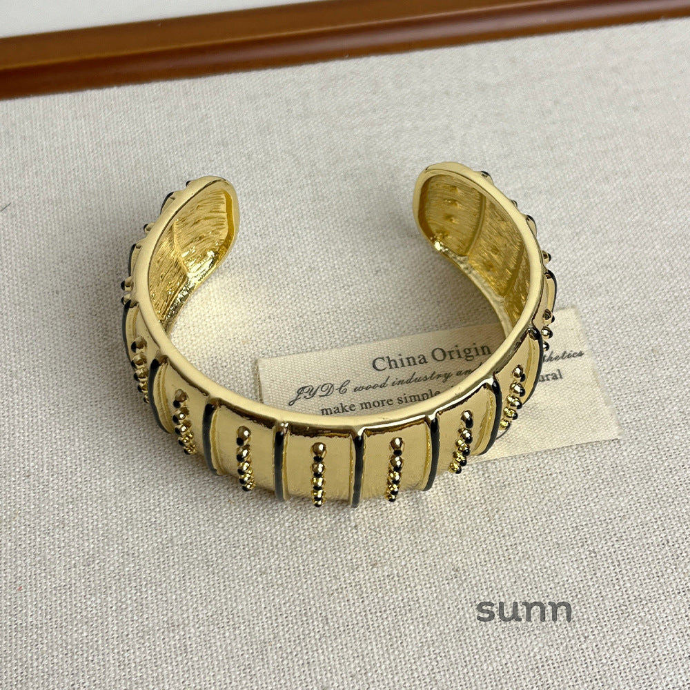 Mabry Enamel Cuff Bracelet [W0SGWG5R]