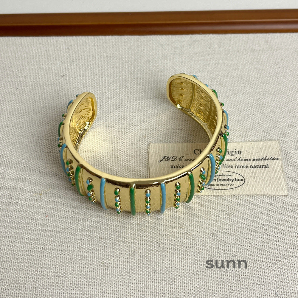 Mabry Enamel Cuff Bracelet [EPQRTSZD]