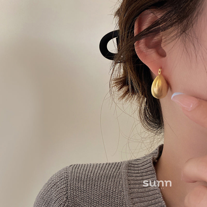 Macey Brushed Abstract Earrings [6JYOW0YF]
