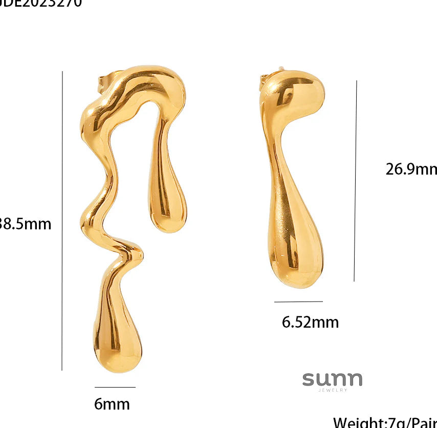 Mackayla Irregular Drop Earrings