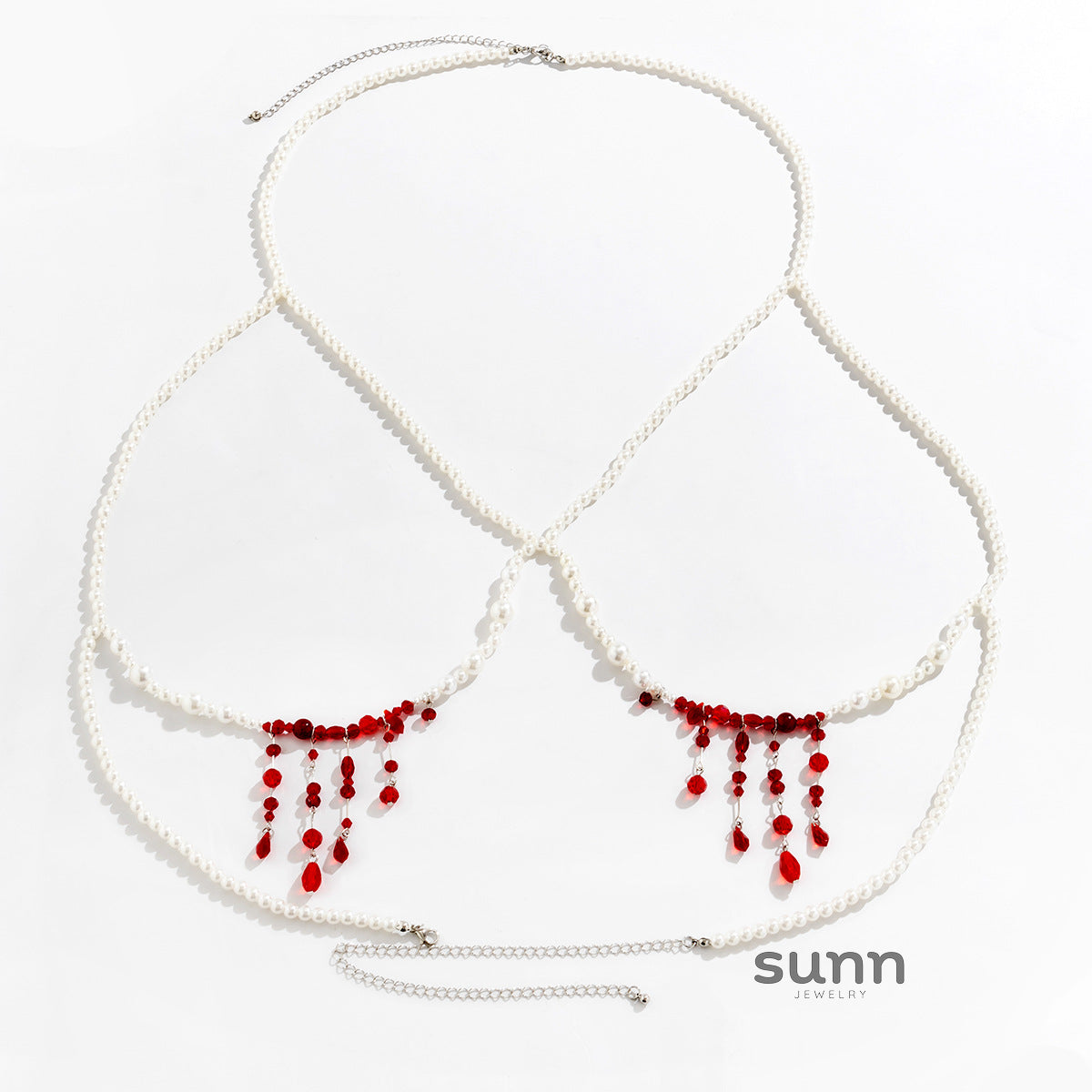 Mackenzie Gothic Pearl Waist Chain [GVW99SDR]