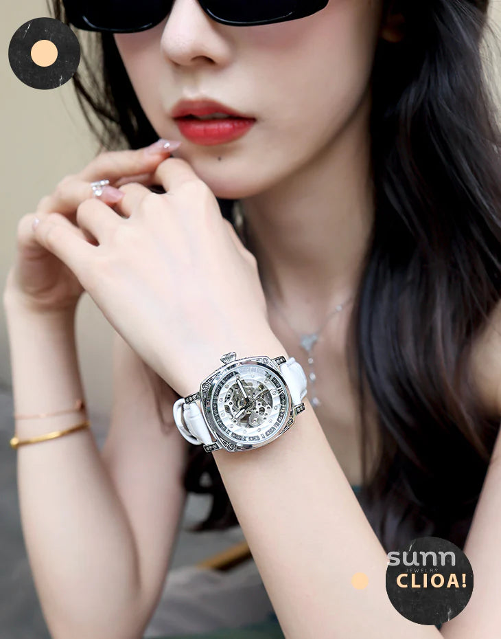 Macyn Luxe Skeleton Watch