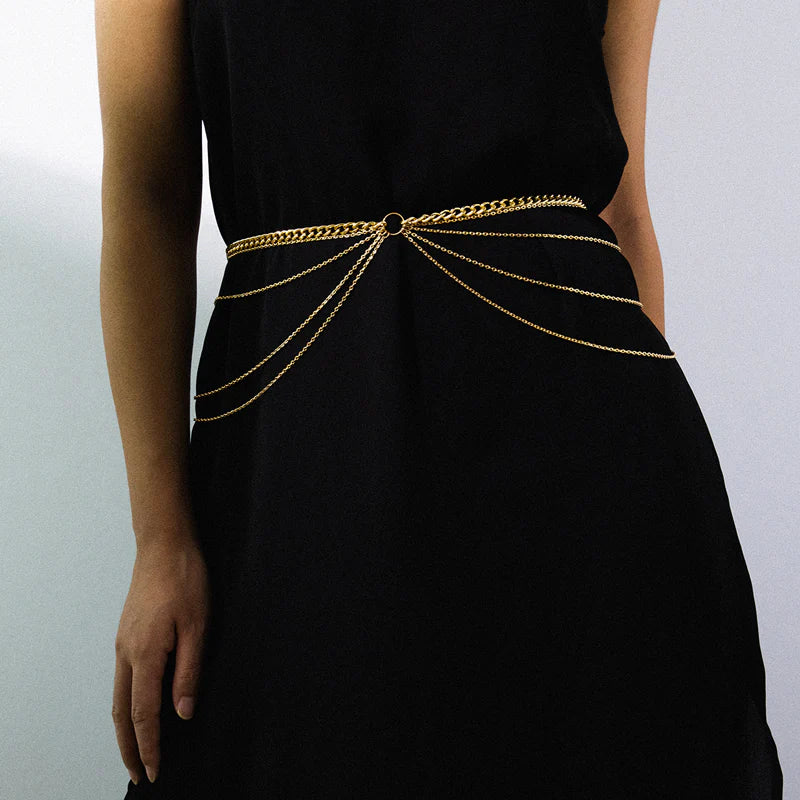 Maddalena Layered Tassel Chain