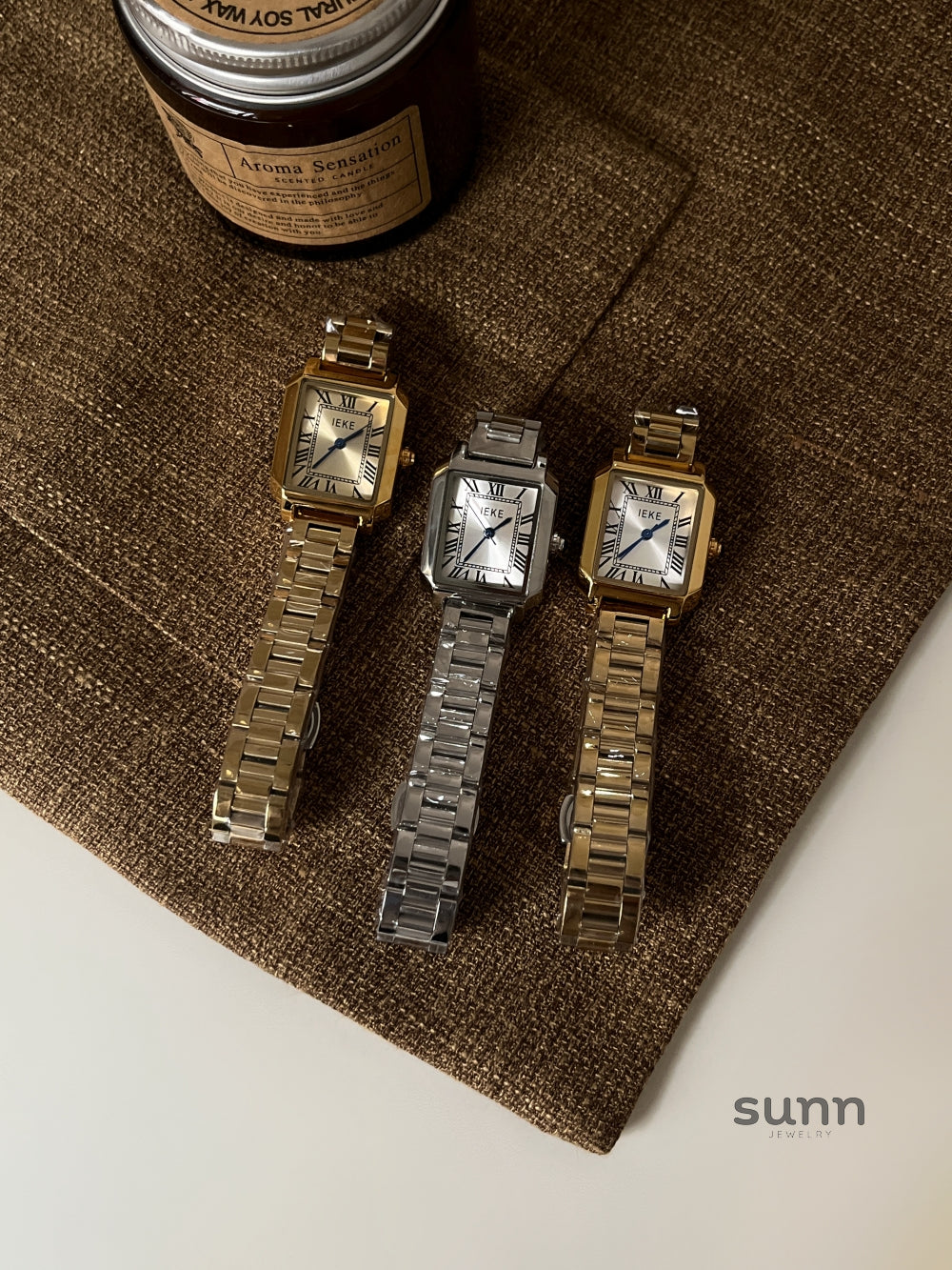 Madden Elegant Roman Square Watch [CRXOFWMP]