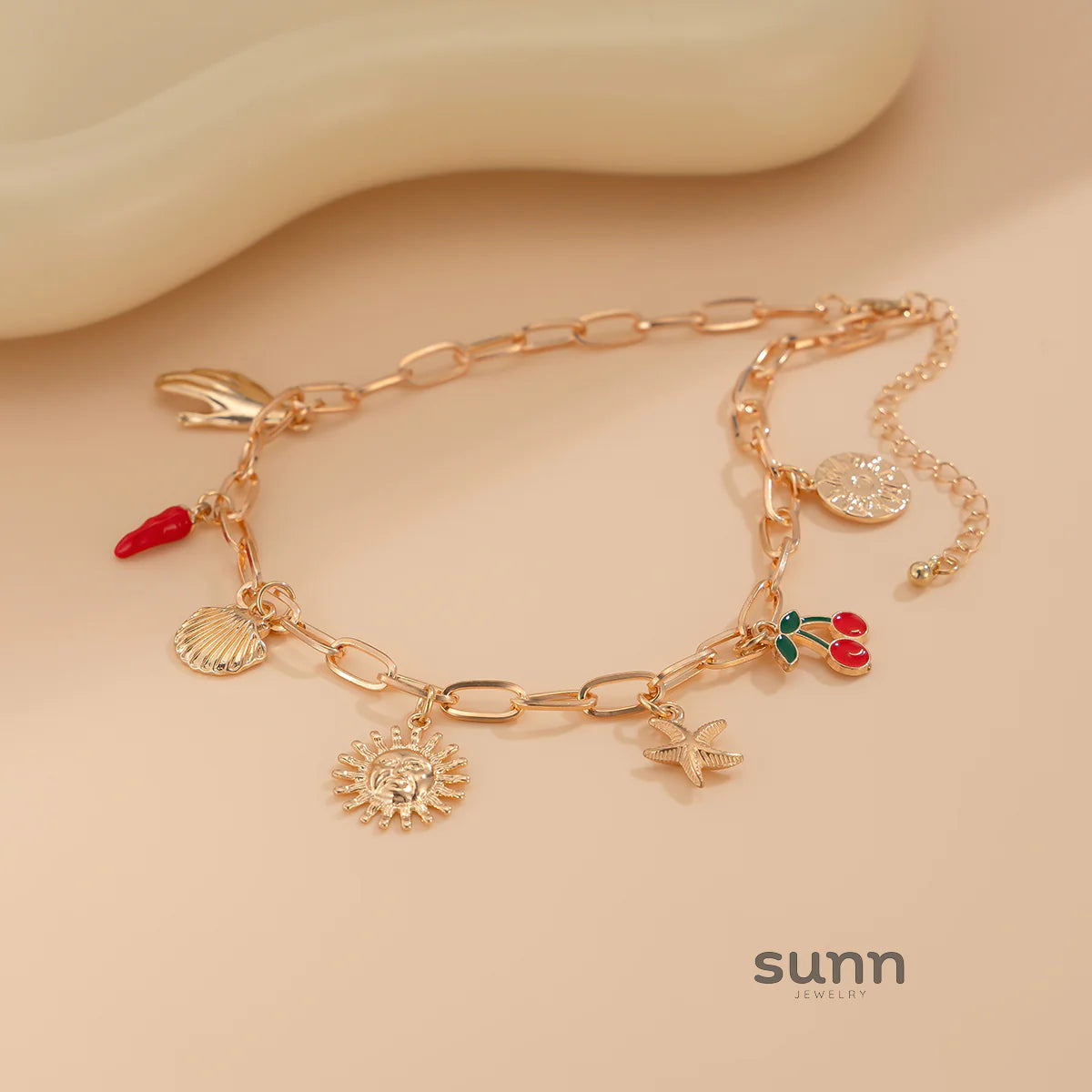 Madigan Charm Pendant Necklace