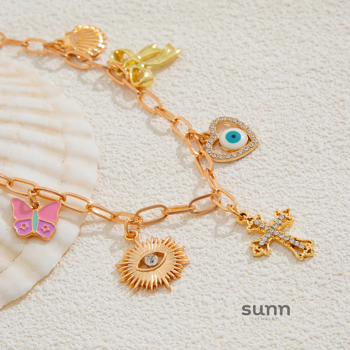 Madigan Charm Pendant Necklace