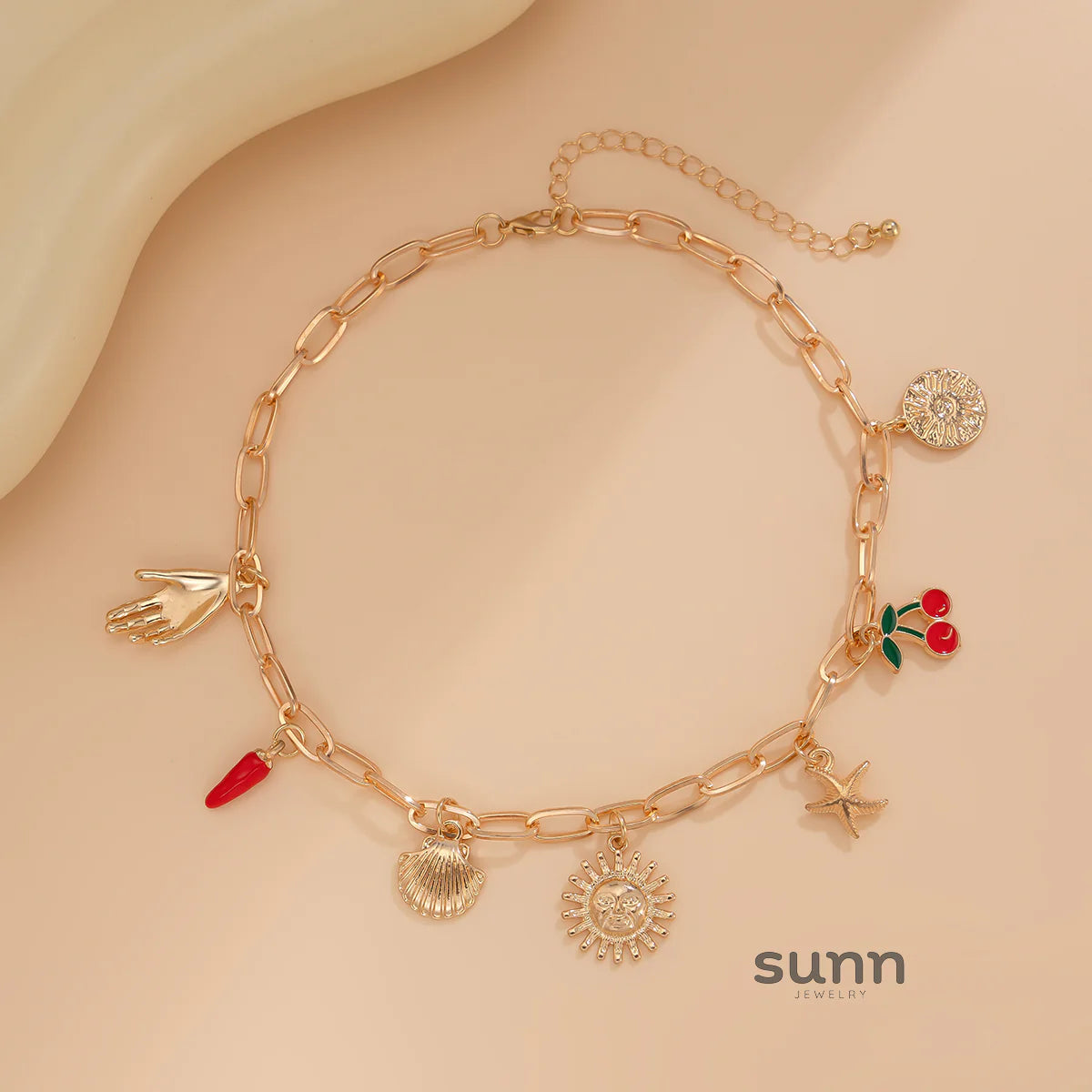 Madigan Charm Pendant Necklace