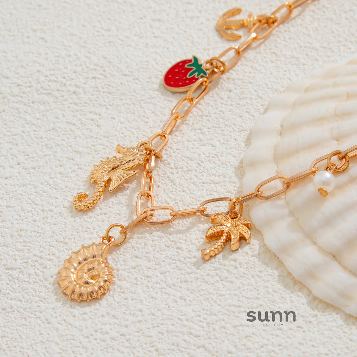 Madigan Charm Pendant Necklace