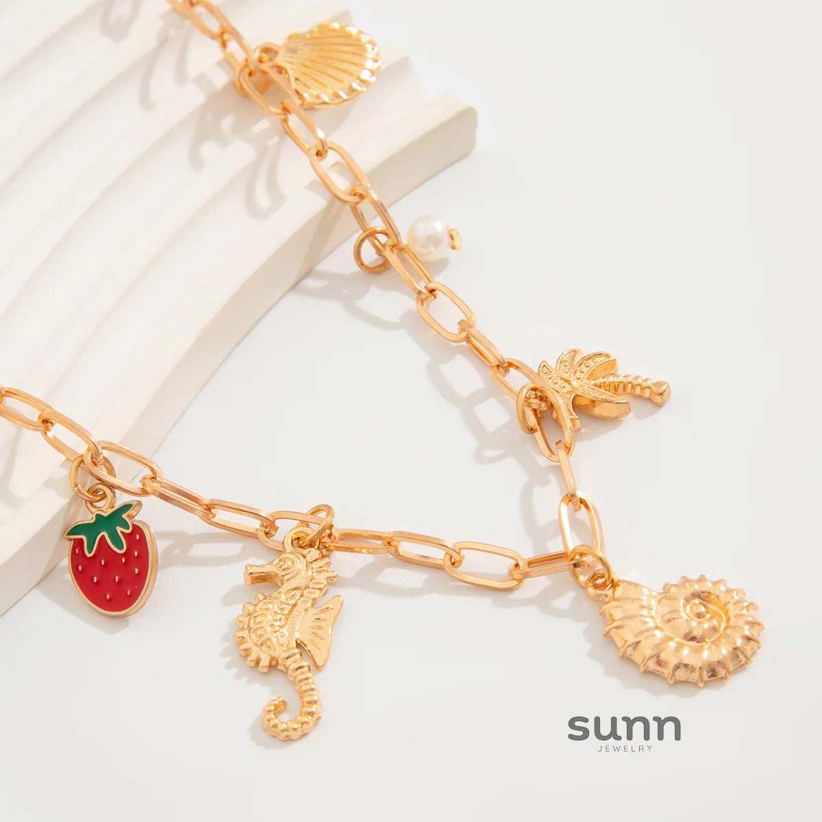 Madigan Charm Pendant Necklace