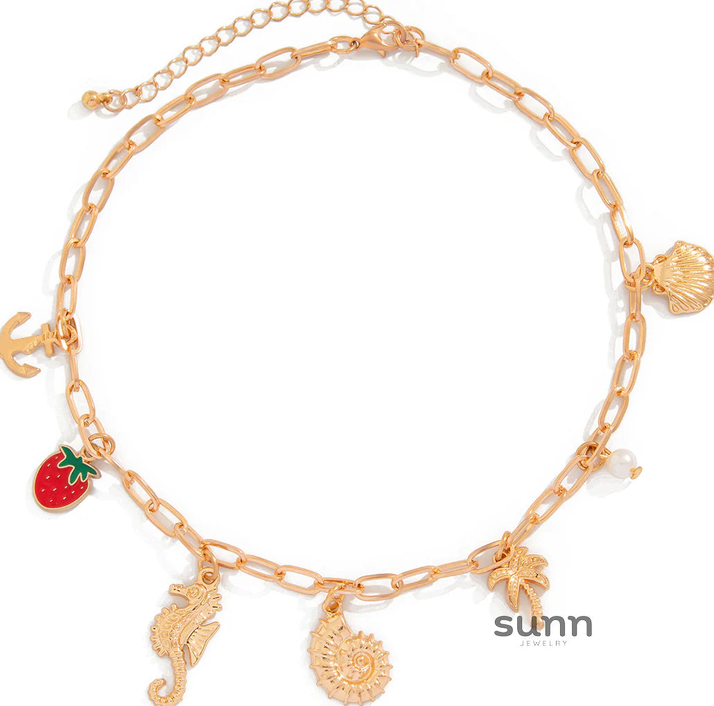 Madigan Charm Pendant Necklace