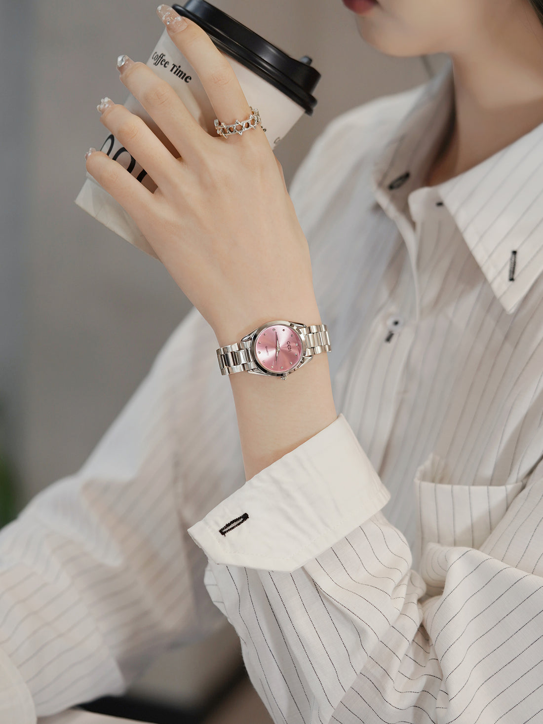 Madigan Elegant Steel Watch [KH0D2EDT]