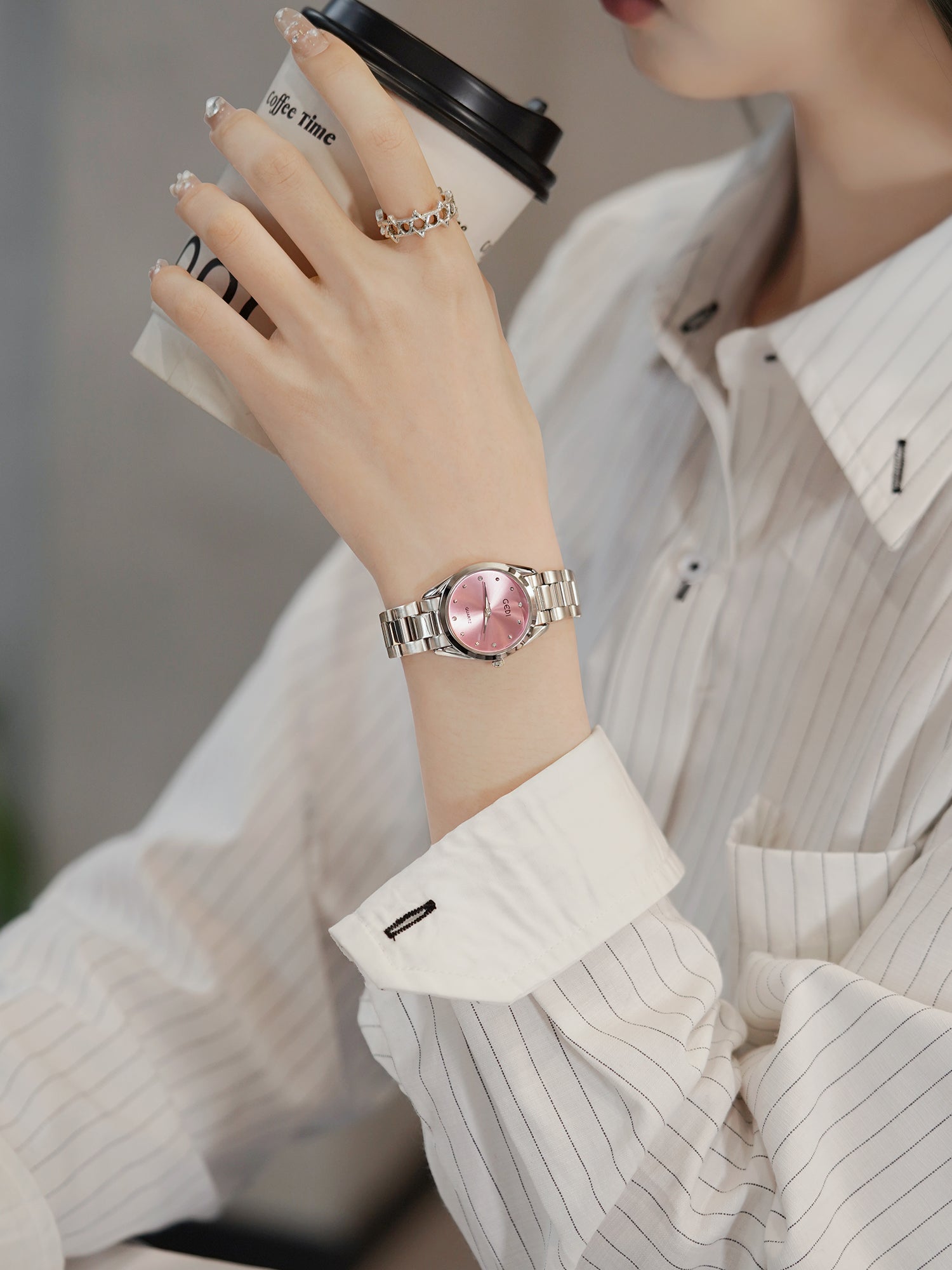 Madigan Elegant Steel Watch [KH0D2EDT]