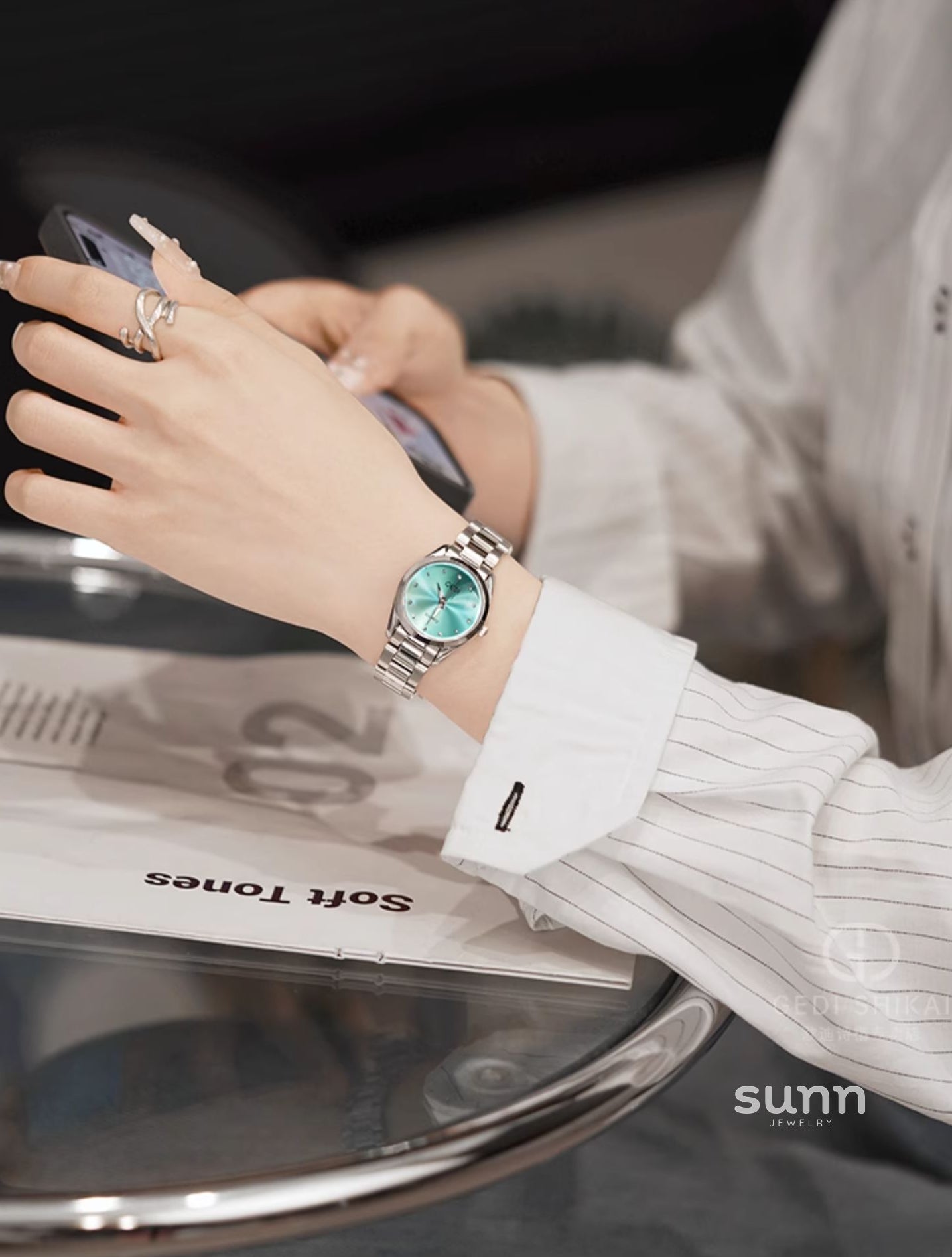 Madigan Elegant Steel Watch [6C4M2UEP]
