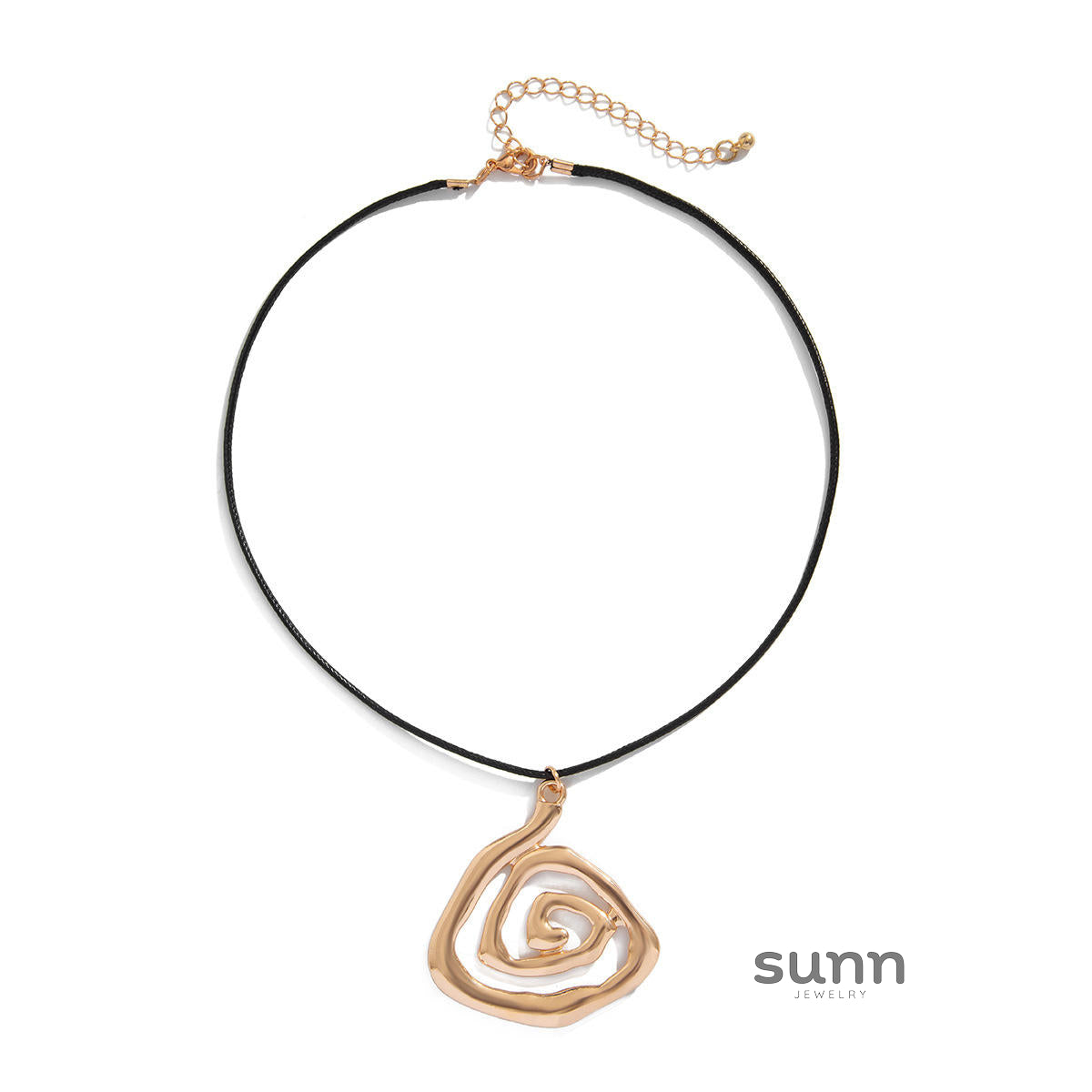 Madigan Sculptural Coil Necklace [7SSOFOWO]