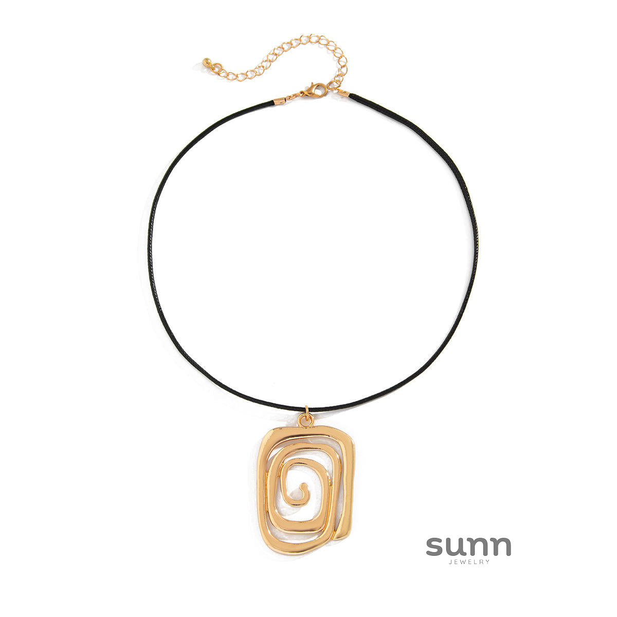 Madigan Sculptural Coil Necklace [7RQ765DN]