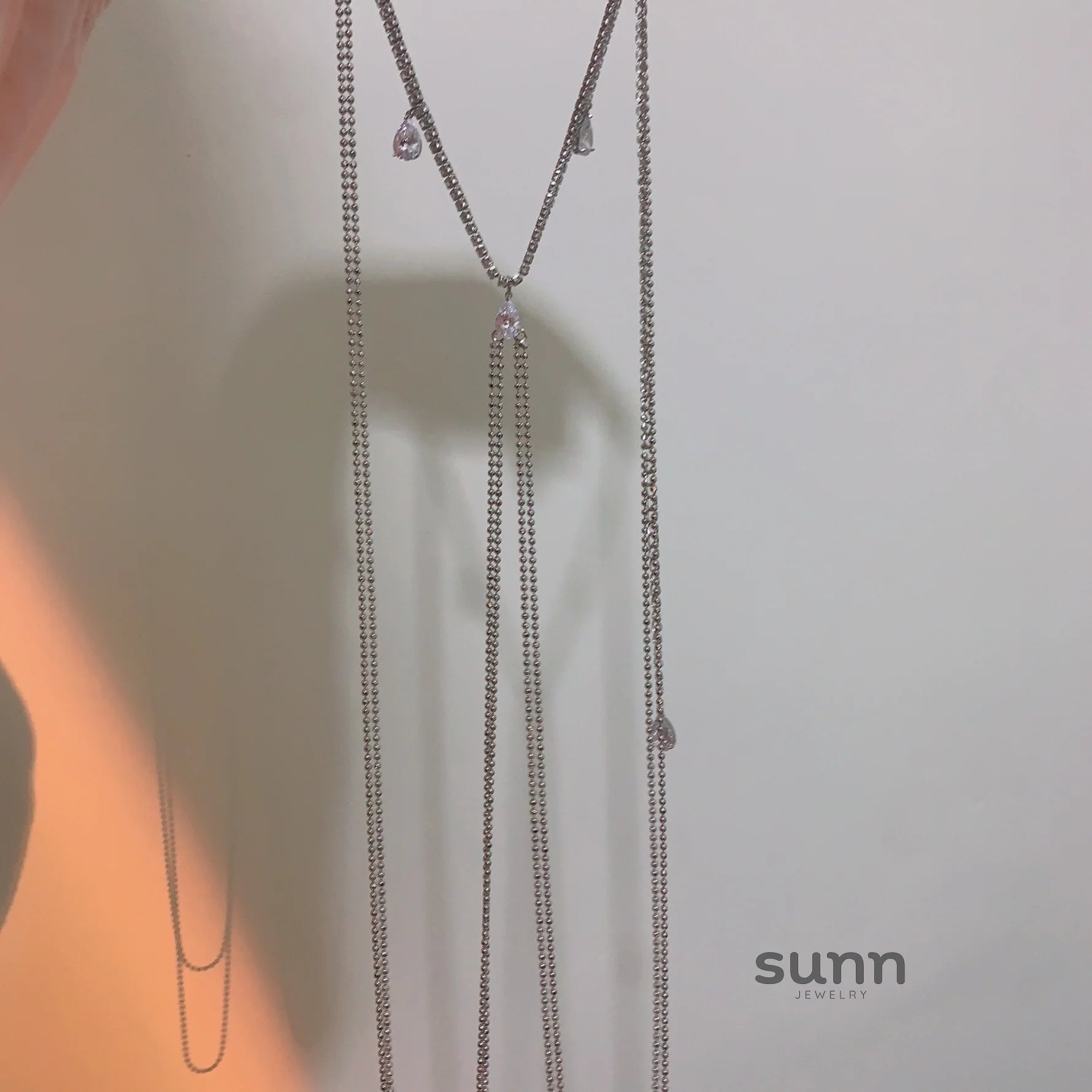 Madilyn Rhinestone Body Chain